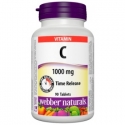 Webber Naturals Vitamín C 1000mg prodloužený účinek 90tbl