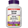 Webber Naturals Vápník - Calcium Citrate 300mg 120tbl