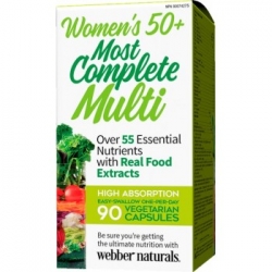 Webber Naturals Kompletní Multi pro ženy 50+ 90cps