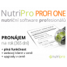 NutriPro PROFI ONE roční pronájem aplikace