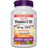 Webber Naturals Vitamín C + D3 500mg/ 500IU žvýkací tablety pomerančová příchuť 200tbl