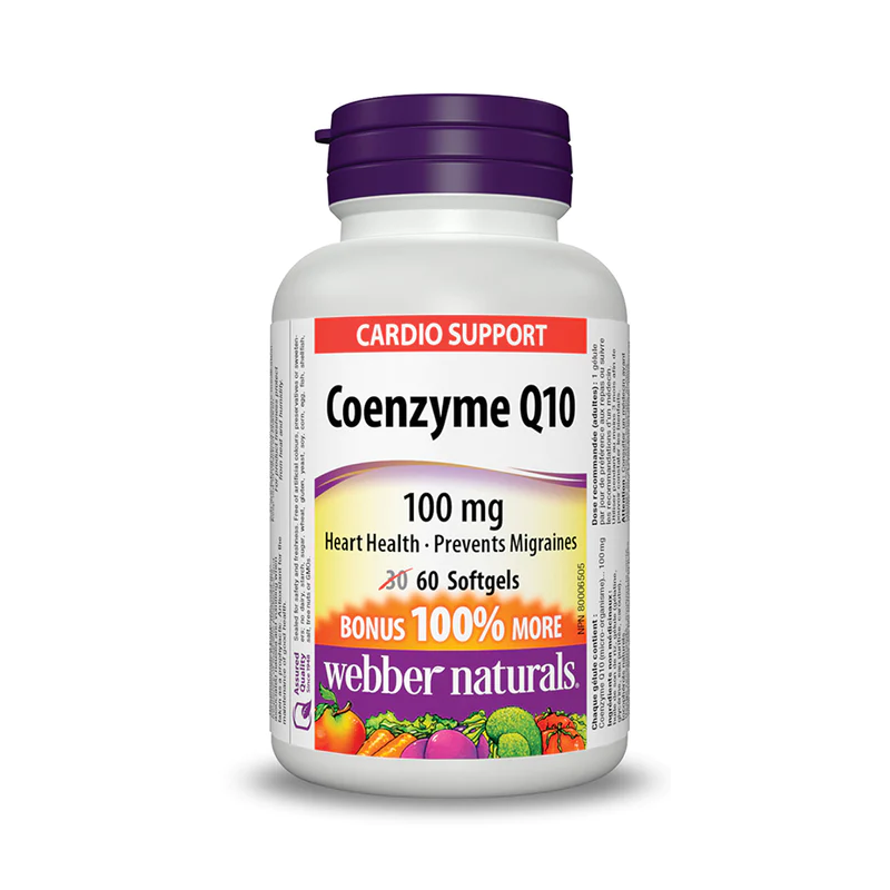 Webber Naturals Koenzym Q10 100mg 60cps