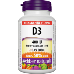 Webber Naturals Vitamín D3...