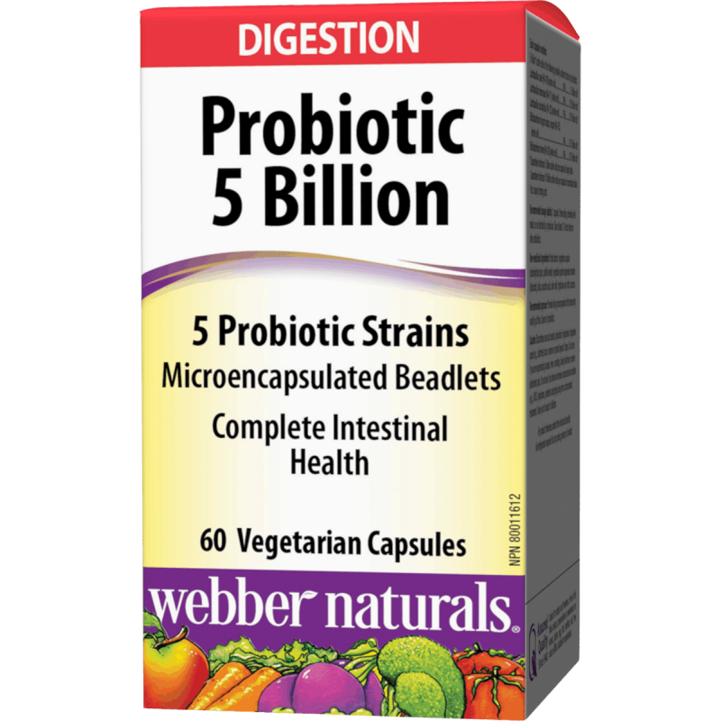 Webber Naturals Kompletní Probiotika Extra silné 5mld 60cps