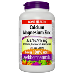 Webber Naturals Calcium,...