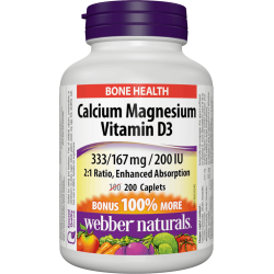 Webber Naturals Calcium,...