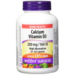 Webber Naturals Calcium +...