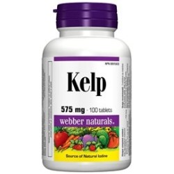 Webber Naturals Kelp 575mg...